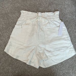 Linen Shorts - House of Harlow